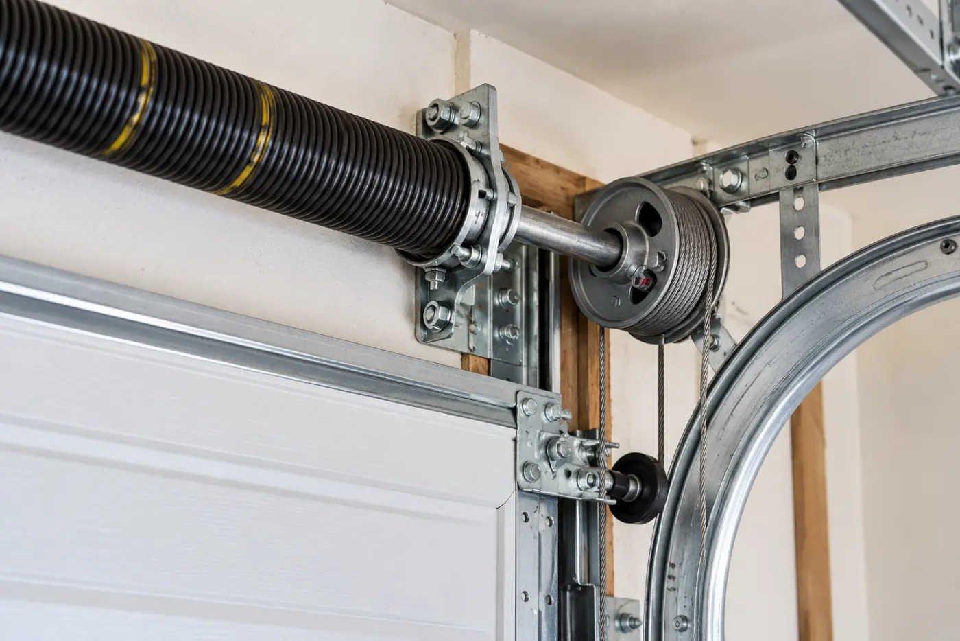 Garage door springs and cables that affect residential repair costs