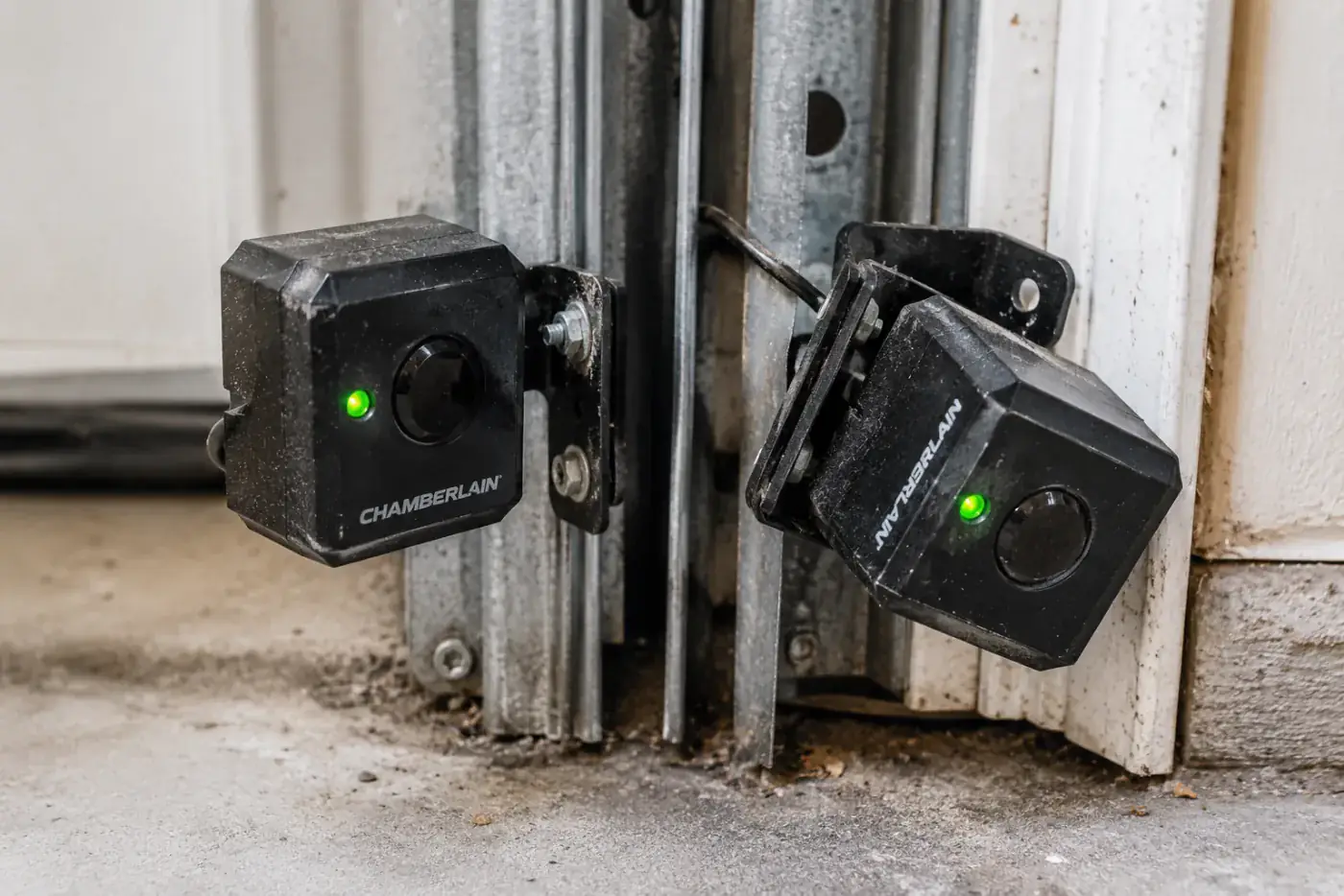 Garage door sensor alignment problem