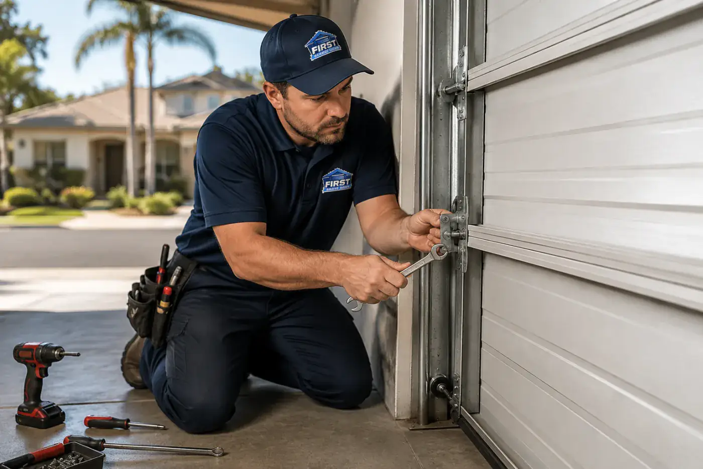 Garage door repair Orange County